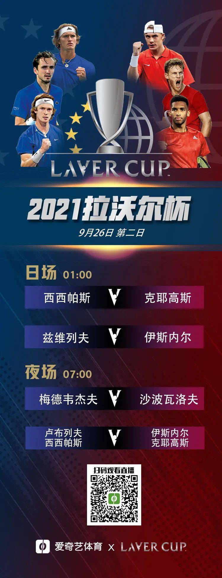 拉沃尔杯完胜ATP总决赛，梅德韦杰夫关键制胜